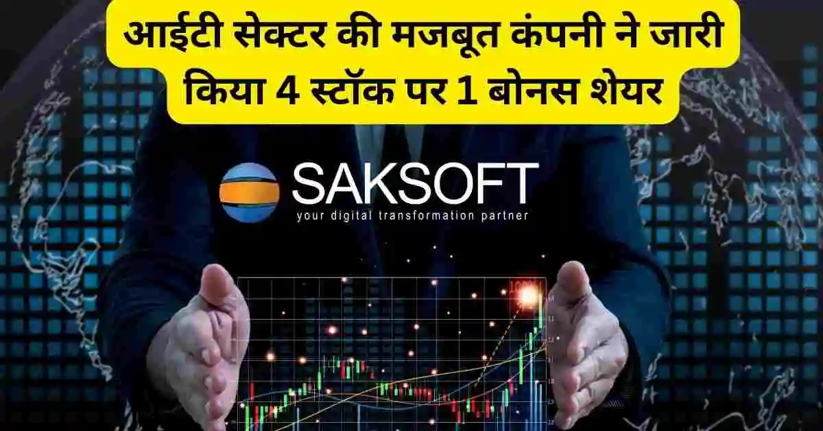 saksoft bonus share news